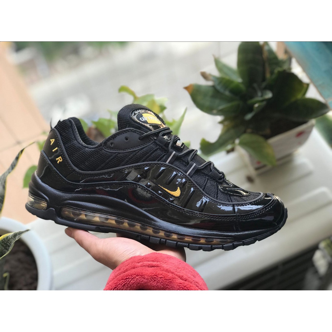 Nike Air Max 98 Black Yellow 640744-080