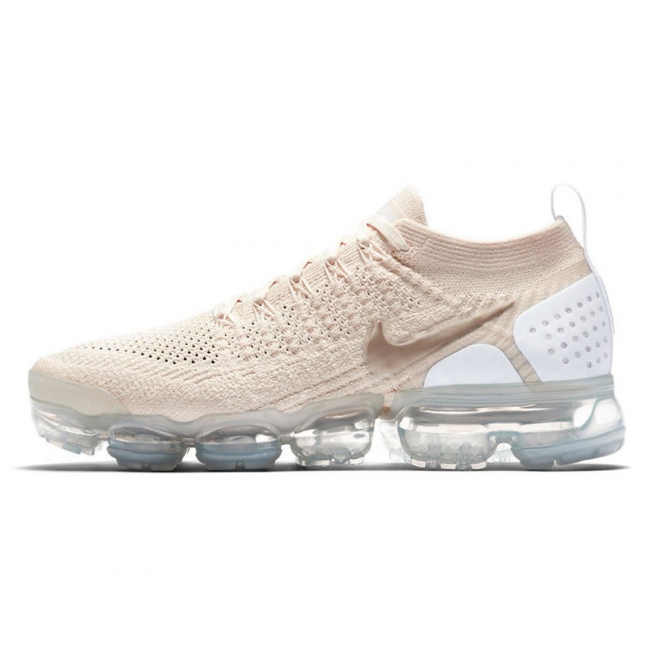 Wmns Nike Air VaporMax Flyknit 2.0 Light Cream 942843-201