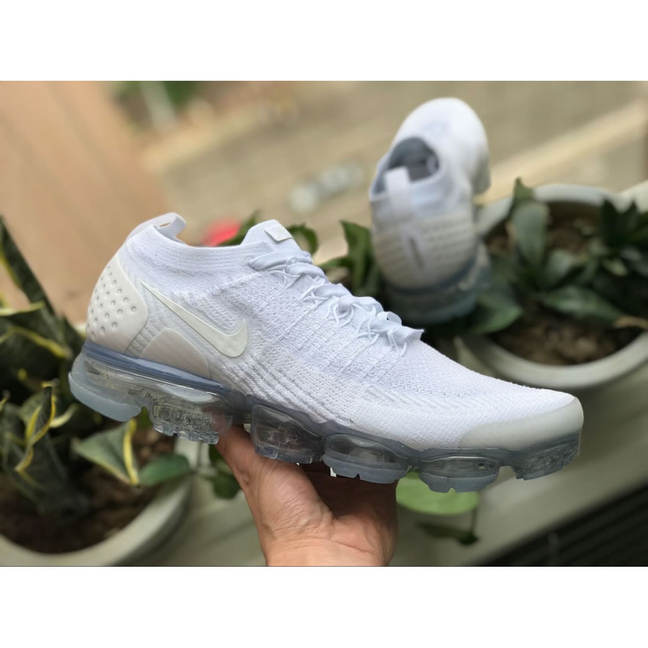 Nike Air VaporMax Flyknit 2.0 White 942842-100