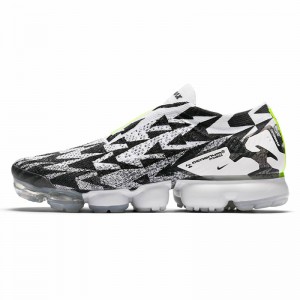 Nike Air Vapormak Fk Moc 2 Acronym Light Bone/Volt Green AQ0996-001-35