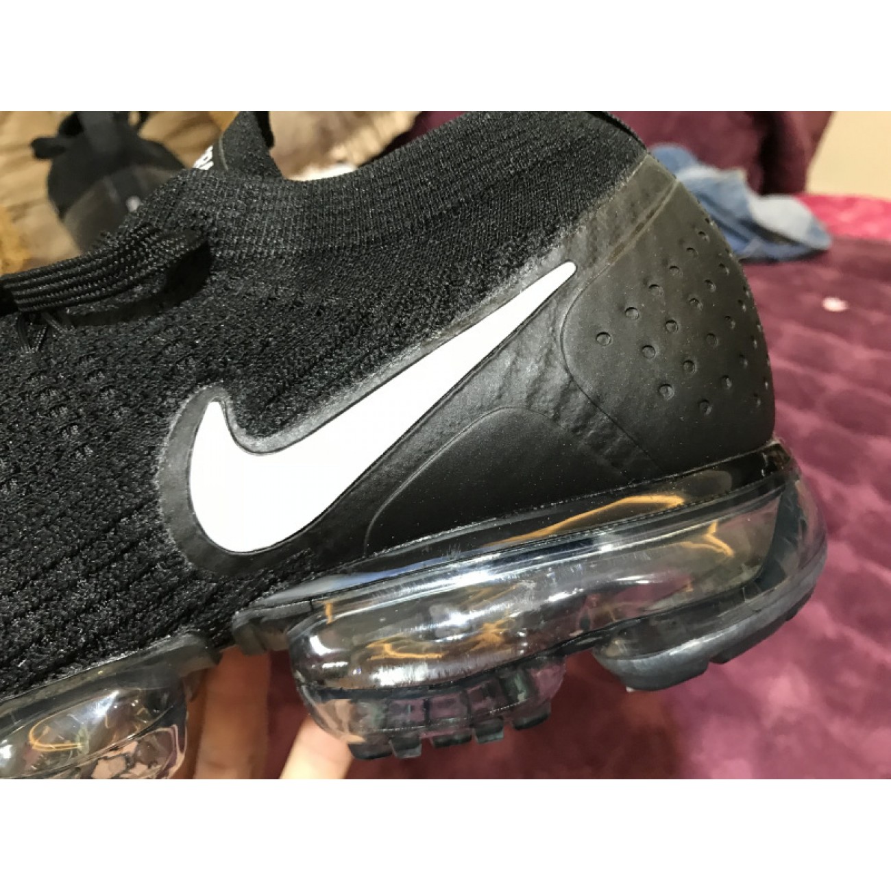 Nike Air Vapormax Flyknit 2.0 Black White 942842-001