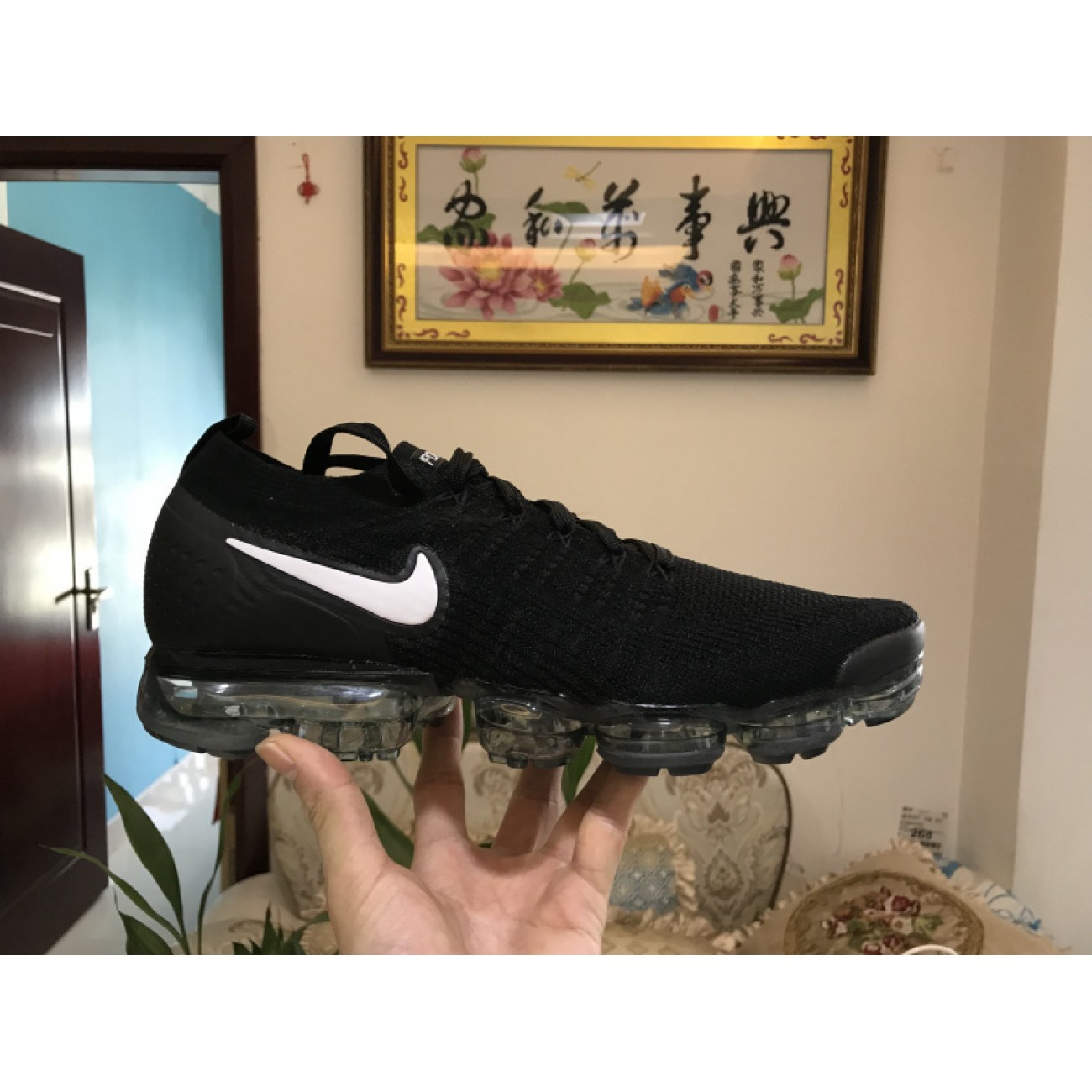 Nike Air Vapormax Flyknit 2.0 Black White 942842-001