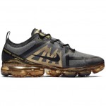 Nike Air VaporMax 2019 Run Utility Black Metallic Gold Shoes AR6631-002