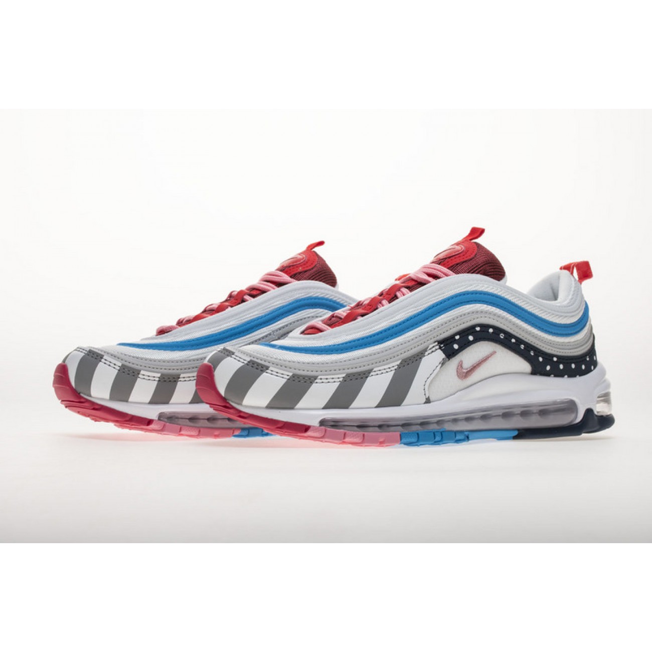 Parra x Nike Air Max 97  White Multi Shoes On Sale  AJ3057-100