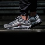 NIKE AIR MAX 97 ULTRA METALLIC SILVER/VARSITY RED