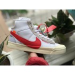 Nike Blazer x Supreme x Off-White OW White Red AA3832-006