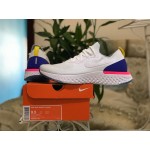 Nike Epic React Flyknit White Racer Blue AQ0067-101