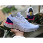 Nike Epic React Flyknit White Racer Blue AQ0067-101