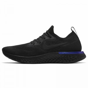 Nike Epic Recat Flyknit Black Blue AQ0067-004