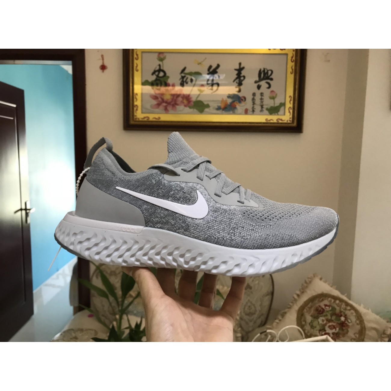 Nike Epic Recat Flyknit Wolf Grey AQ0070-002