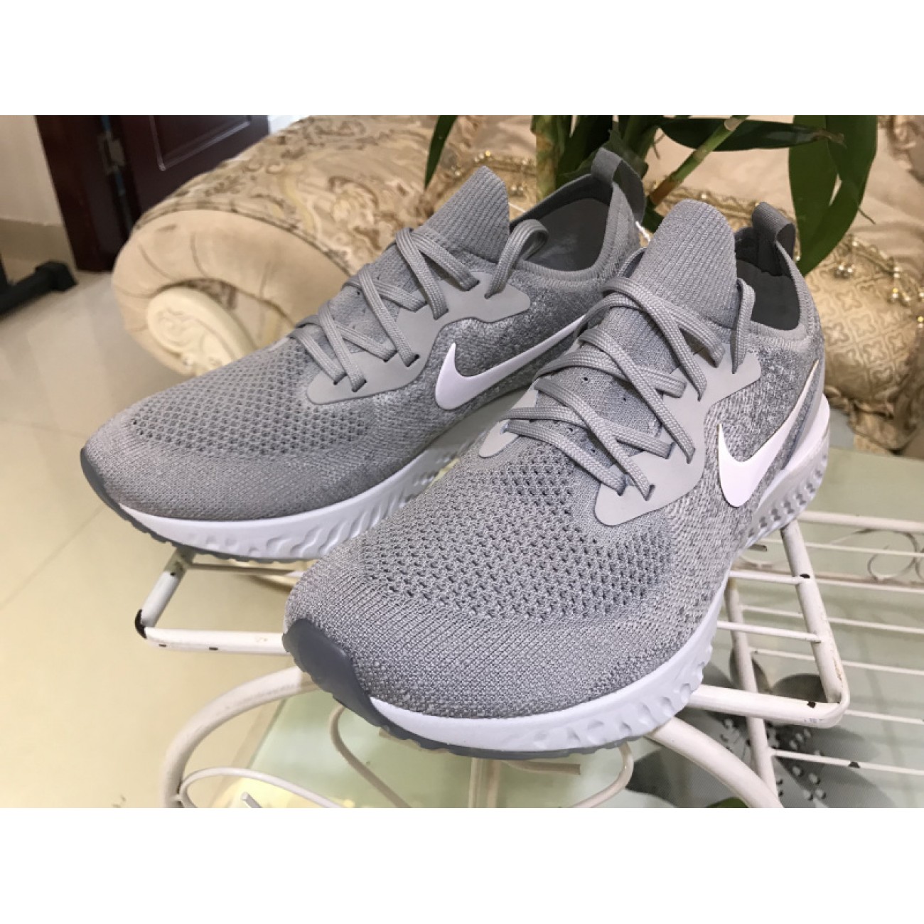 Nike Epic Recat Flyknit Wolf Grey AQ0070-002