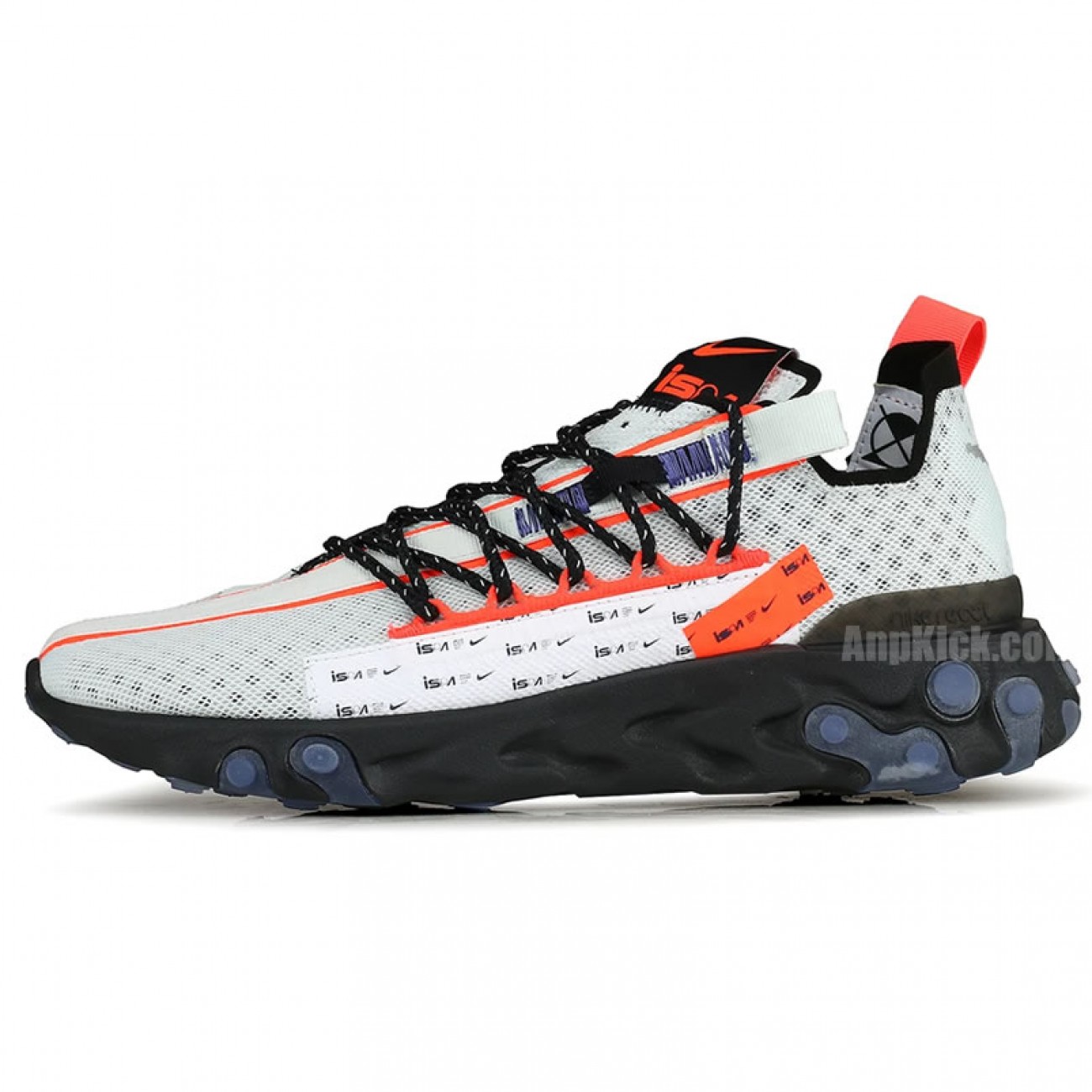 Nike React WR ISPA Summit White AR8555-100 Gunsmoke AR8555-001 Ghost Aqua CT2692-400 On Feet Running Shoes