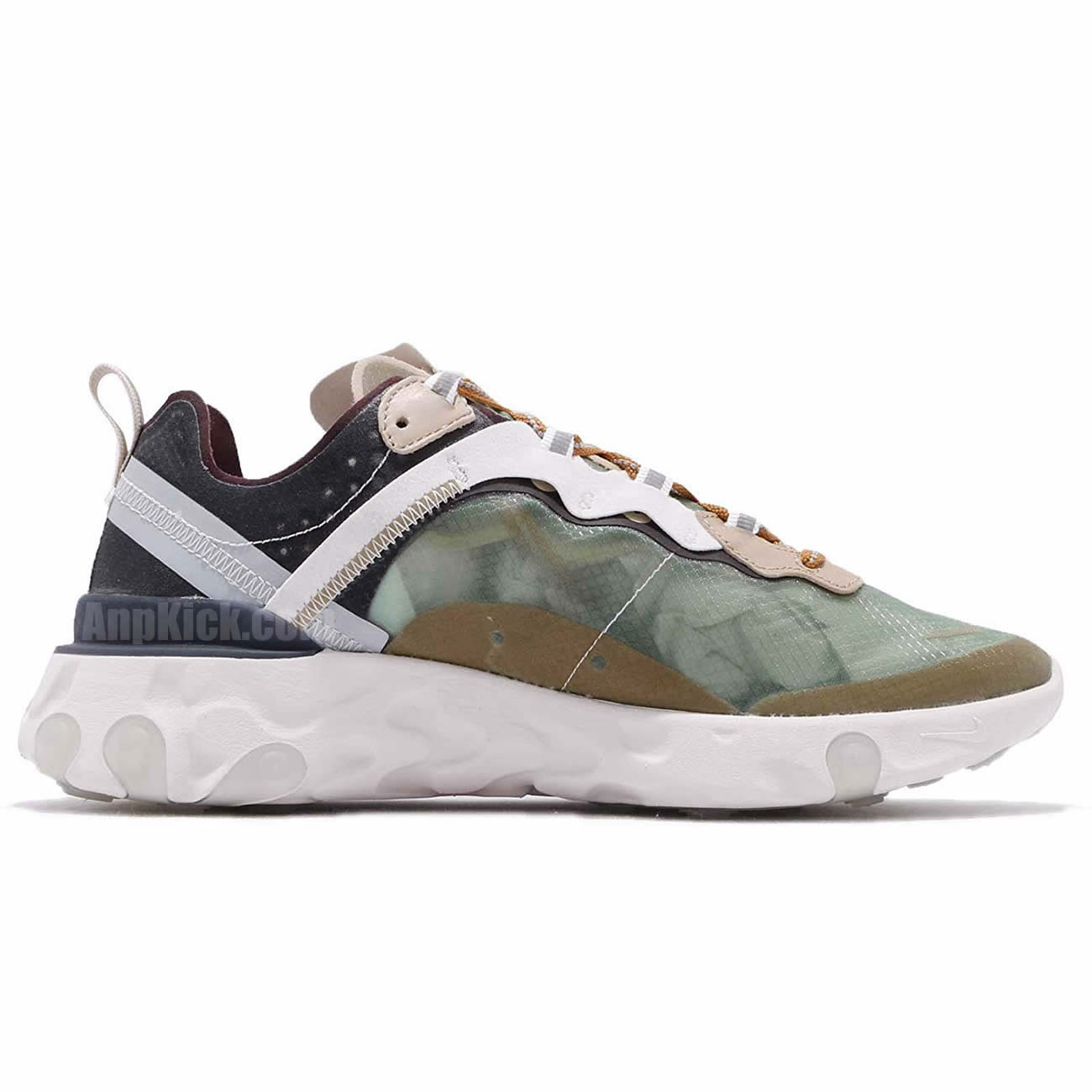 Undercover x Nike React Element 87 "Green Mist" Shoes Collection BQ2718-300