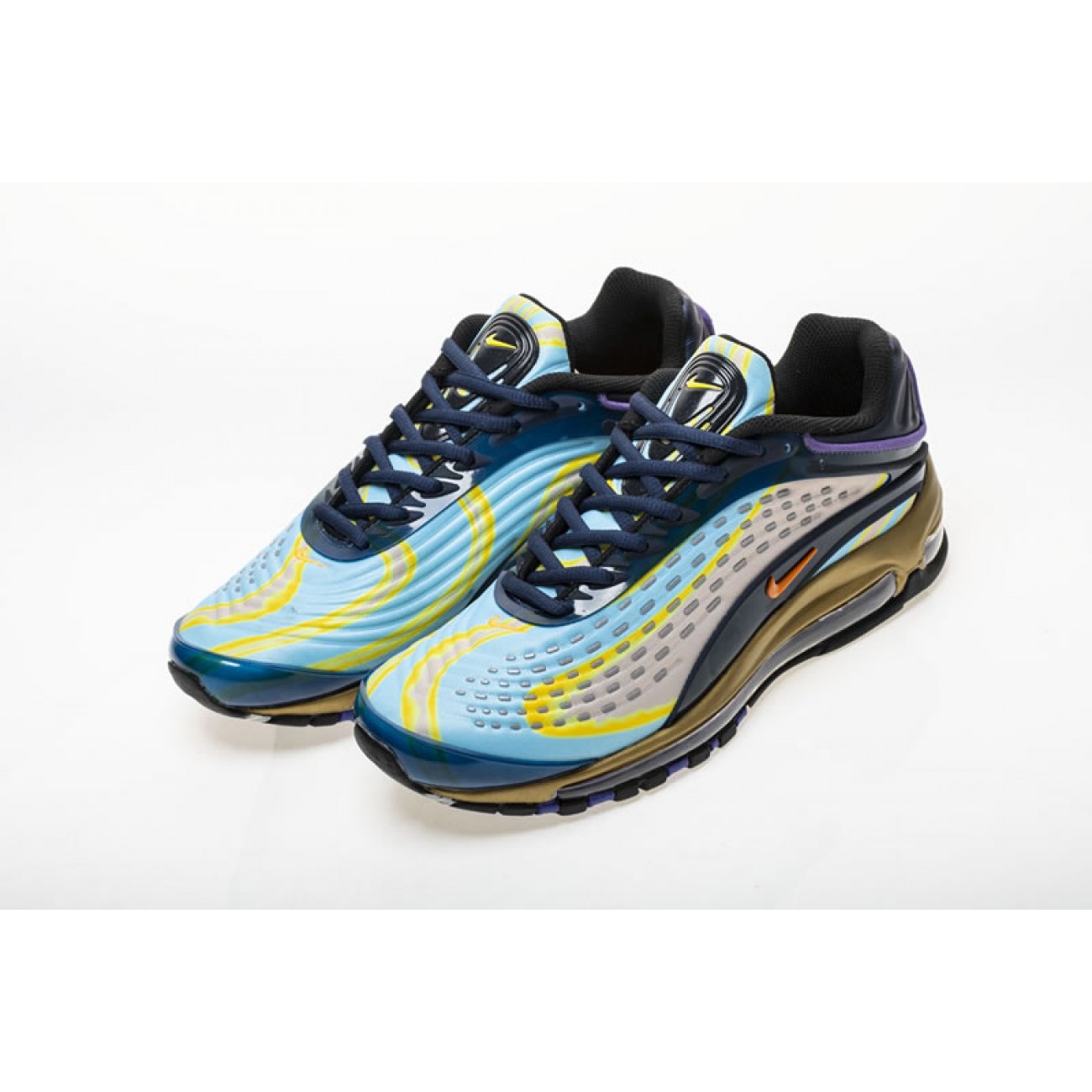 Nike Air Max Deluxe Midnight Navy Laser Orange AQ1272-400