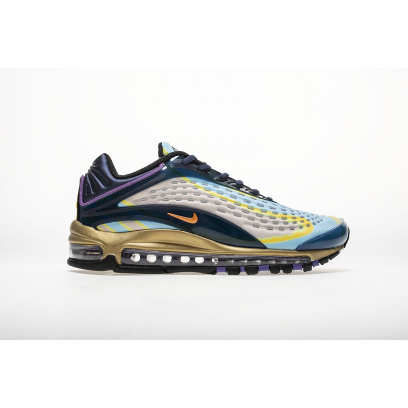 Nike Air Max Deluxe Midnight Navy Laser Orange AQ1272-400