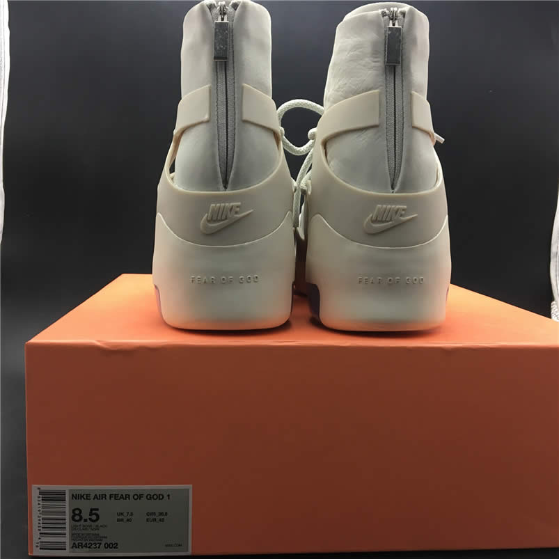 Nike Air 'Fear of God 1' FOG 1 Light Bone Shoes Boots For Sale AR4237-001 Pics