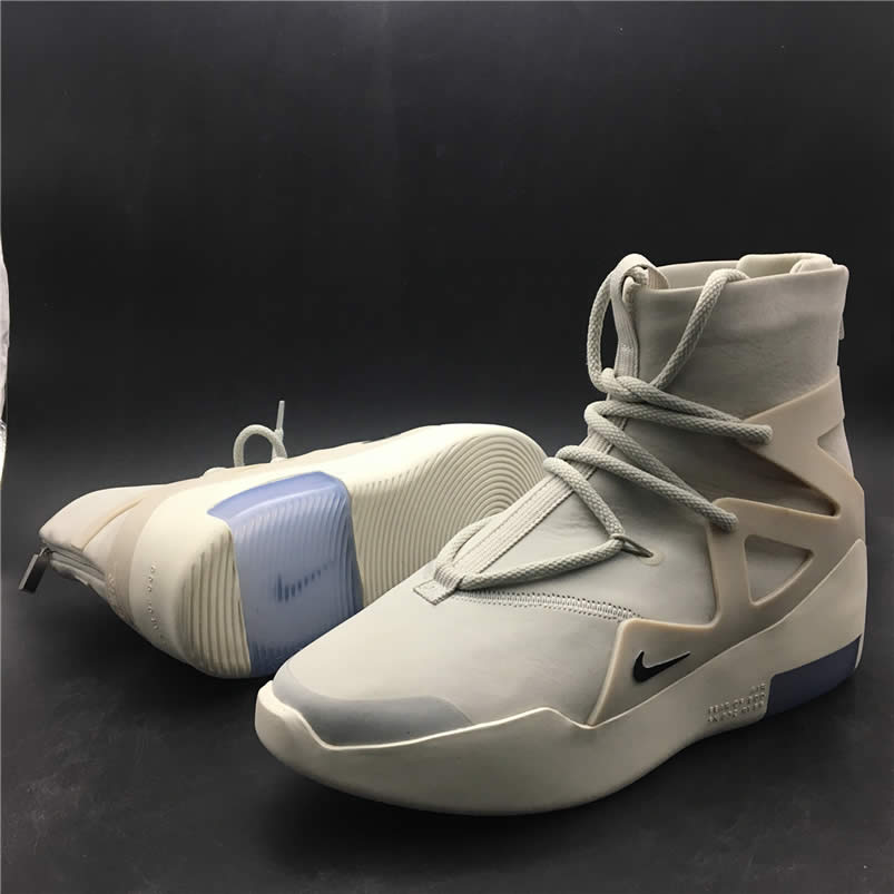 Nike Air 'Fear of God 1' FOG 1 Light Bone Shoes Boots For Sale AR4237-001 Pics