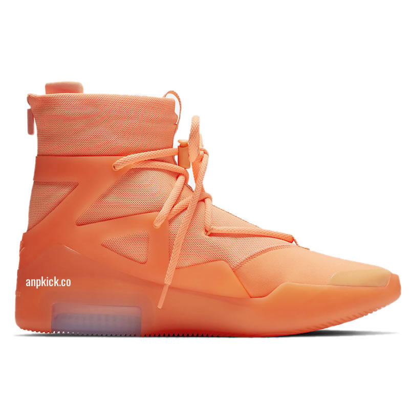 Nike Air Fear Of God 1 Orange Pulse Fog Outfit Ar4237 800 (2) - newkick.vip