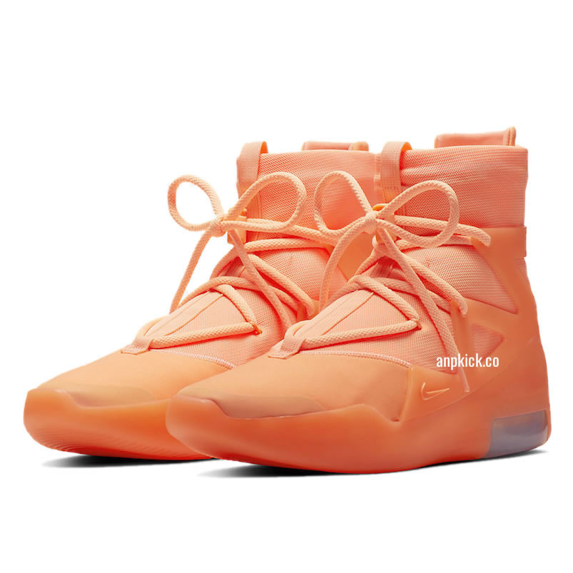 Nike Air Fear Of God 1 Orange Pulse Fog Outfit Ar4237 800 (3) - newkick.vip