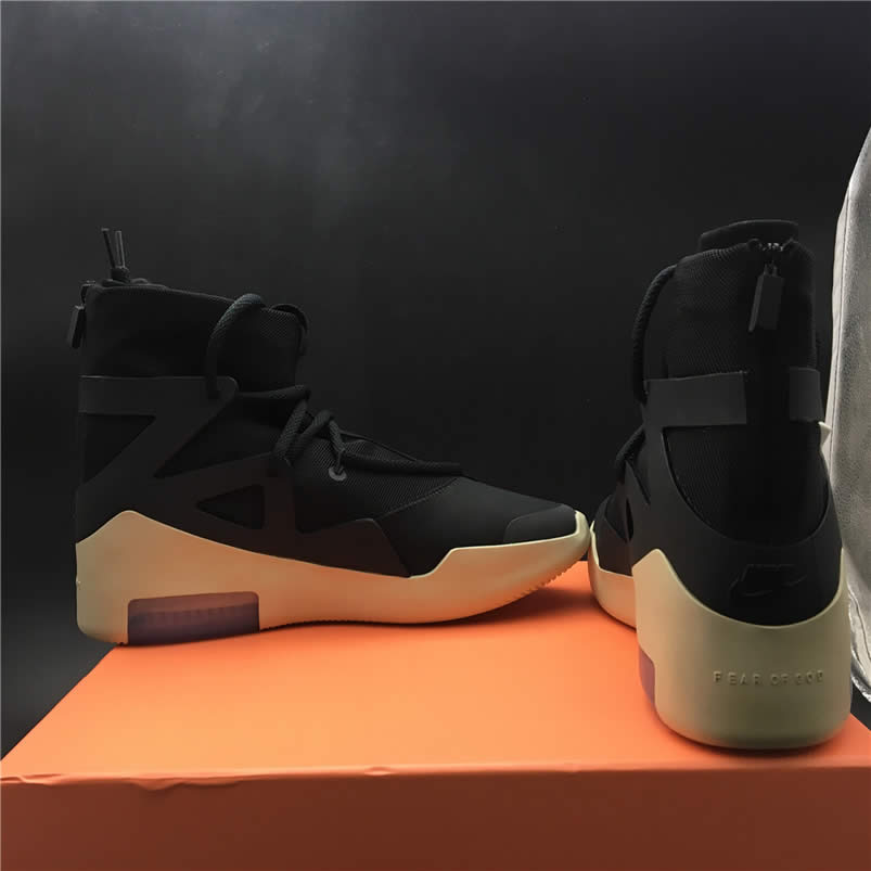 Nike Air 'FOG 1 / Fear of God 1' Black Shoes Boots For Sale AR4237-001 Pics