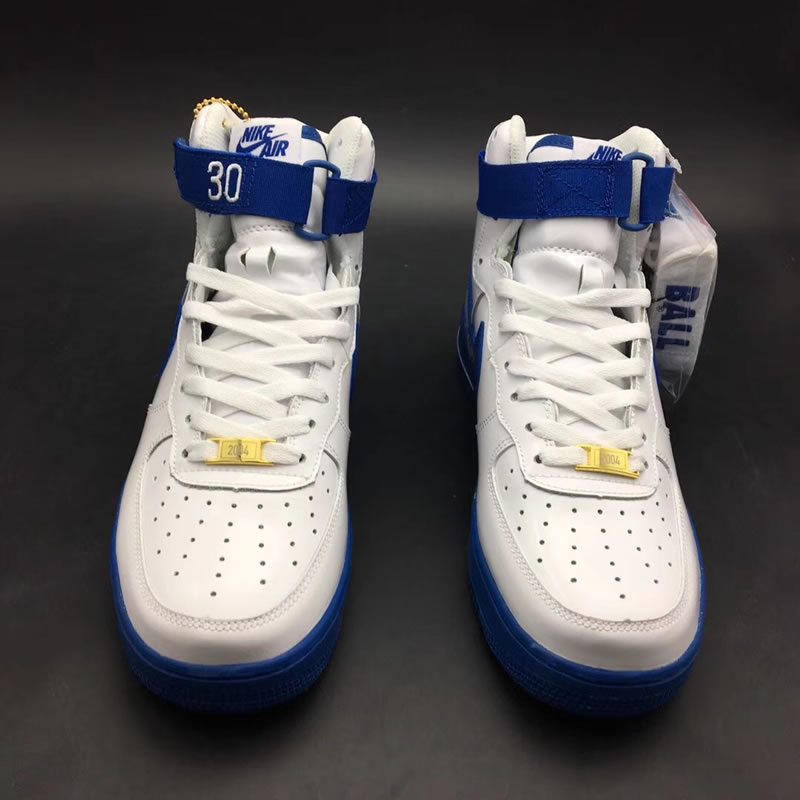 Nike Air Force 1 High 'Sheed Rude Awakening' White/Bluejay AQ4229-100