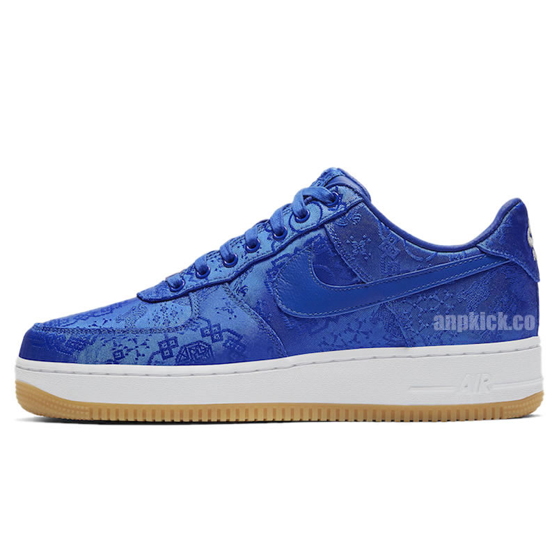 Clot Nike Air Force 1 Prm Royal Blue Silk Release Date Cj5290 400 (1) - newkick.vip