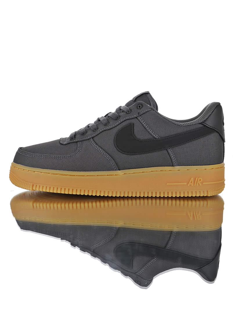 Nike Air Force 1 07 Lv8 Style Black Gum Shoes Aq0117 002 Pics (1) - newkick.vip