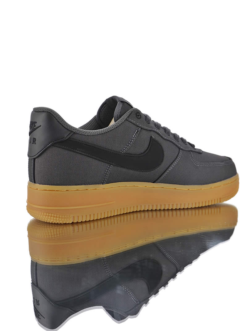 Nike Air Force 1 07 Lv8 Style Black Gum Shoes Aq0117 002 Pics (3) - newkick.vip