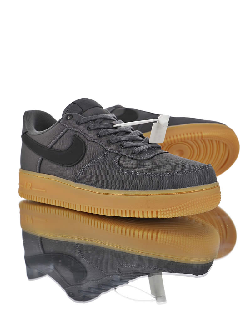 Nike Air Force 1 07 Lv8 Style Black Gum Shoes Aq0117 002 Pics (5) - newkick.vip