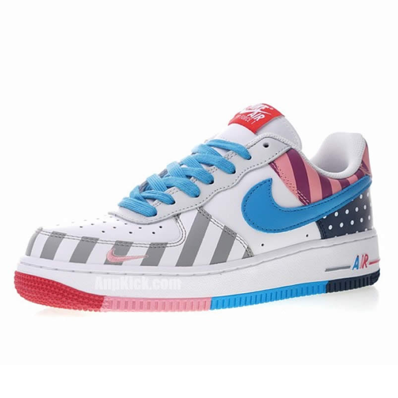 Nike Air Force 1 Af1 Parra Shoes Ah8462 100 (2) - newkick.vip