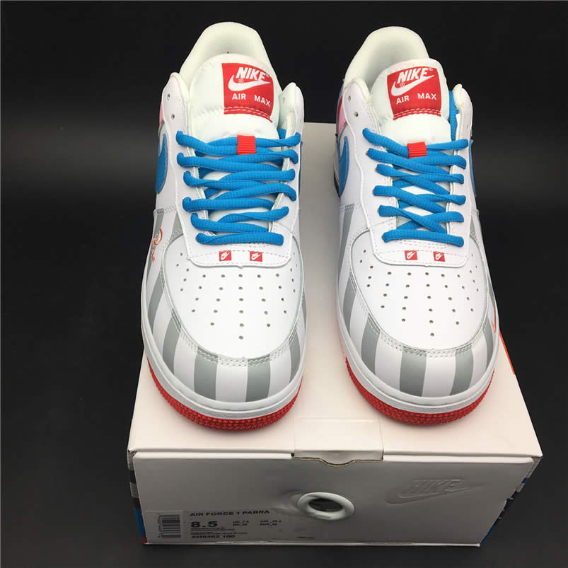 Nike Air Force 1 Af1 Parra Shoes Ah8462 100 Pics (1) - newkick.vip