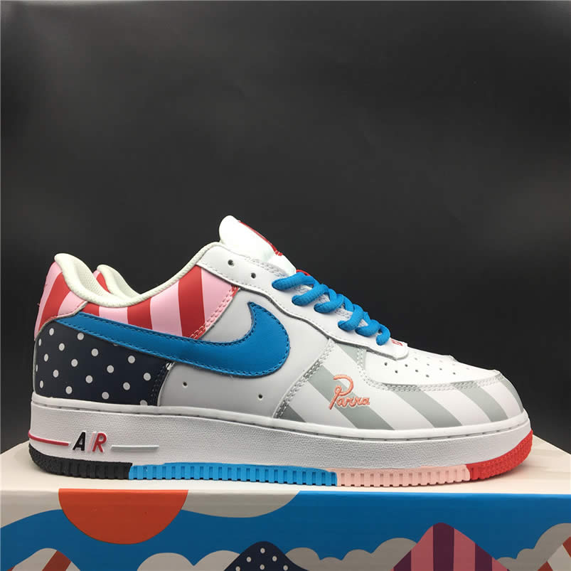 Nike Air Force 1 Af1 Parra Shoes Ah8462 100 Pics (2) - newkick.vip