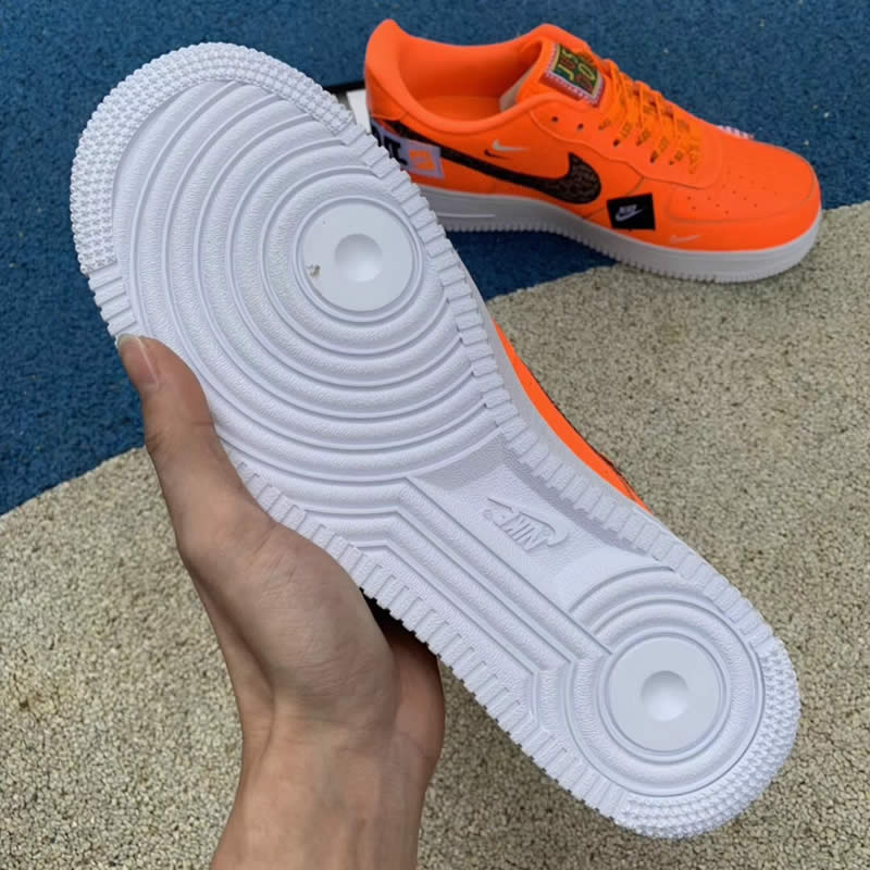 nike air force 1 low orange just do it 905345-800