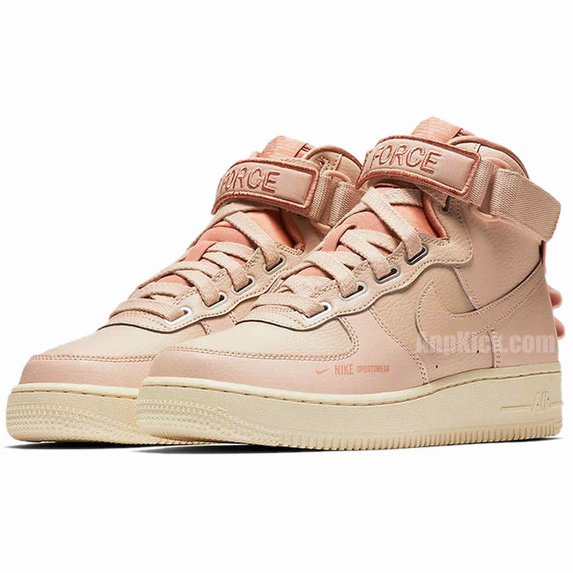 Nike Air Force 1 Utility Women's 'Particle Beige' Pink Shoes AJ7311-200