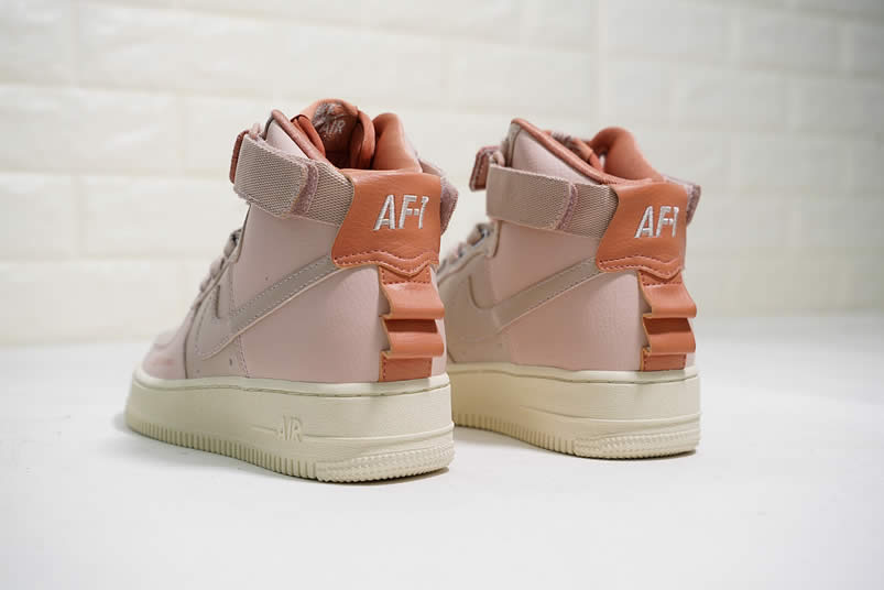 Nike Air Force 1 Utility Women's 'Particle Beige' Pink Shoes Pics AJ7311-200