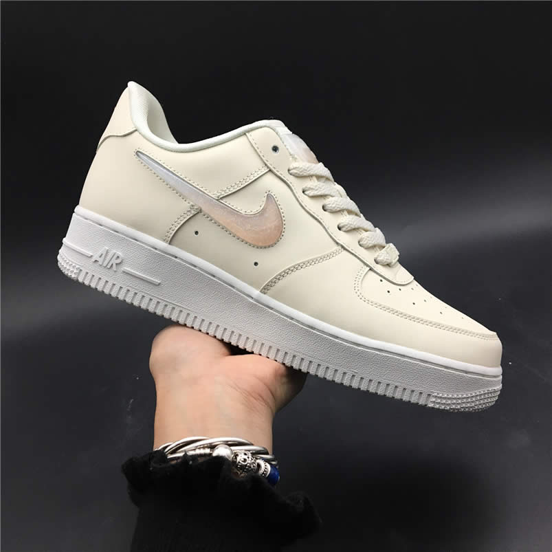 Nike Air Force 1 Womens Jelly Puff Wmns Af1 Low For Sale Pale Ivory Shoes Ah6827 100 (13) - newkick.vip