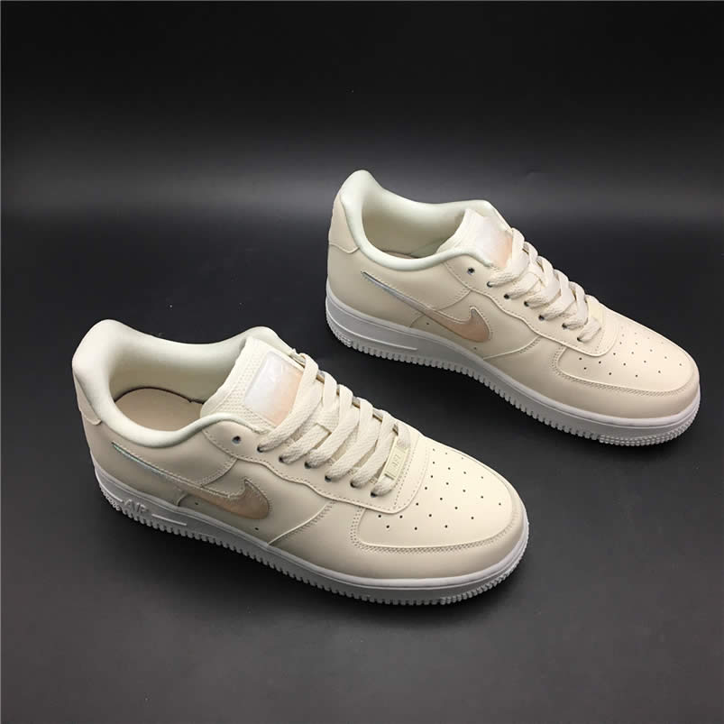 Nike Air Force 1 Womens Jelly Puff Wmns Af1 Low For Sale Pale Ivory Shoes Ah6827 100 (2) - newkick.vip