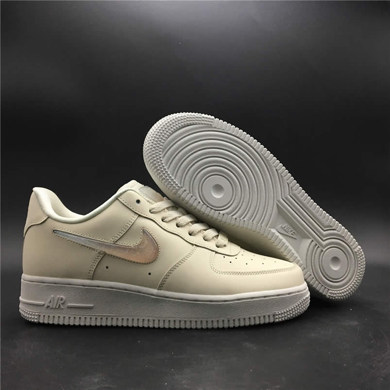 Nike Air Force 1 Womens Jelly Puff Wmns Af1 Low For Sale Pale Ivory Shoes Ah6827 100 (3) - newkick.vip