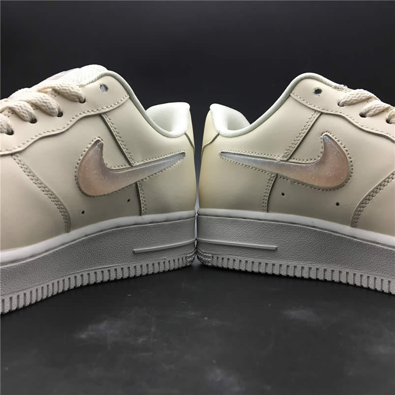 Nike Air Force 1 Womens Jelly Puff Wmns Af1 Low For Sale Pale Ivory Shoes Ah6827 100 (4) - newkick.vip