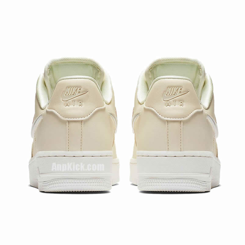 Nike Air Force 1 Womens Jelly Puff Wmns Af1 Low Pale Ivory Shoes Ah6827 100 (5) - newkick.vip