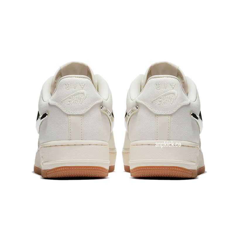 Travis Scott Nike Air Force 1 Low Sail Release Date For Sale Aq4211 101 (5) - newkick.vip