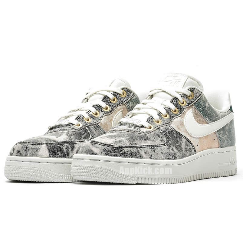 Womens Nike Air Force 1 Low 07 Lxx White Oil Grey Shoes Ao1017 100 (1) - newkick.vip