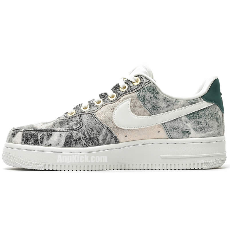 Womens Nike Air Force 1 Low 07 Lxx White Oil Grey Shoes Ao1017 100 (2) - newkick.vip