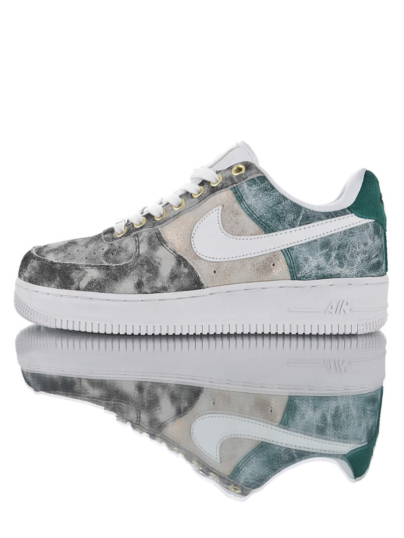 Womens Nike Air Force 1 Low 07 Lxx White Oil Grey Shoes Ao1017 100 Detail Pics (1) - newkick.vip