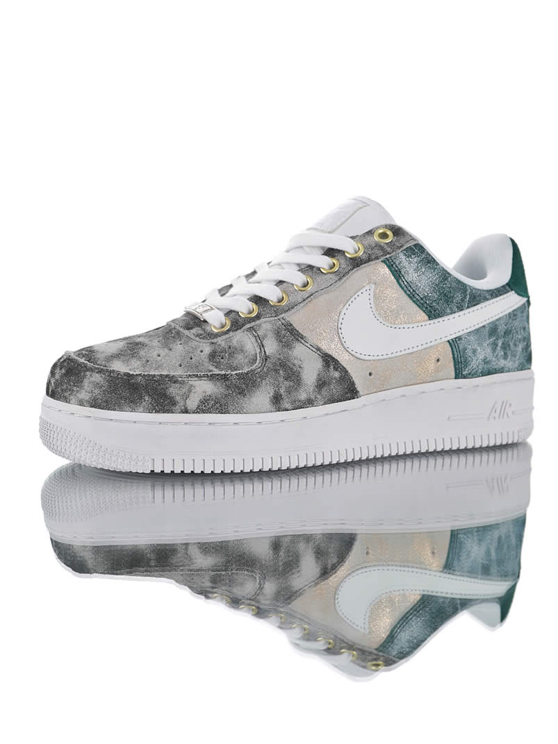 Womens Nike Air Force 1 Low 07 Lxx White Oil Grey Shoes Ao1017 100 Detail Pics (2) - newkick.vip