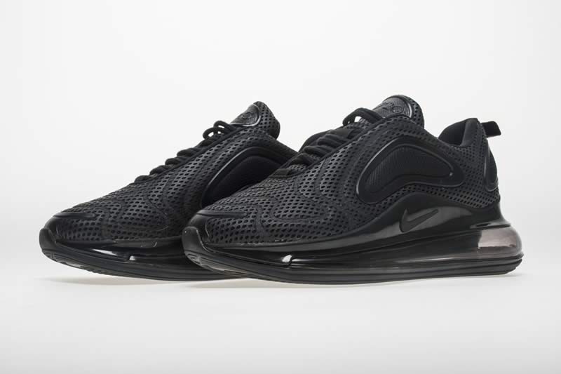 nike air max 720 all black men womens sneakers cheap sale