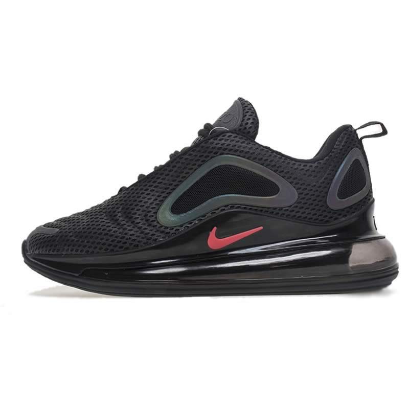 nike air max 720 black colorful men womens sneakers cheap sale