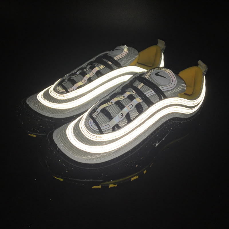 Nike Air Max 97 Amarillo Black/White/Yellow Mens Womens Shoes Release Date 921522-005