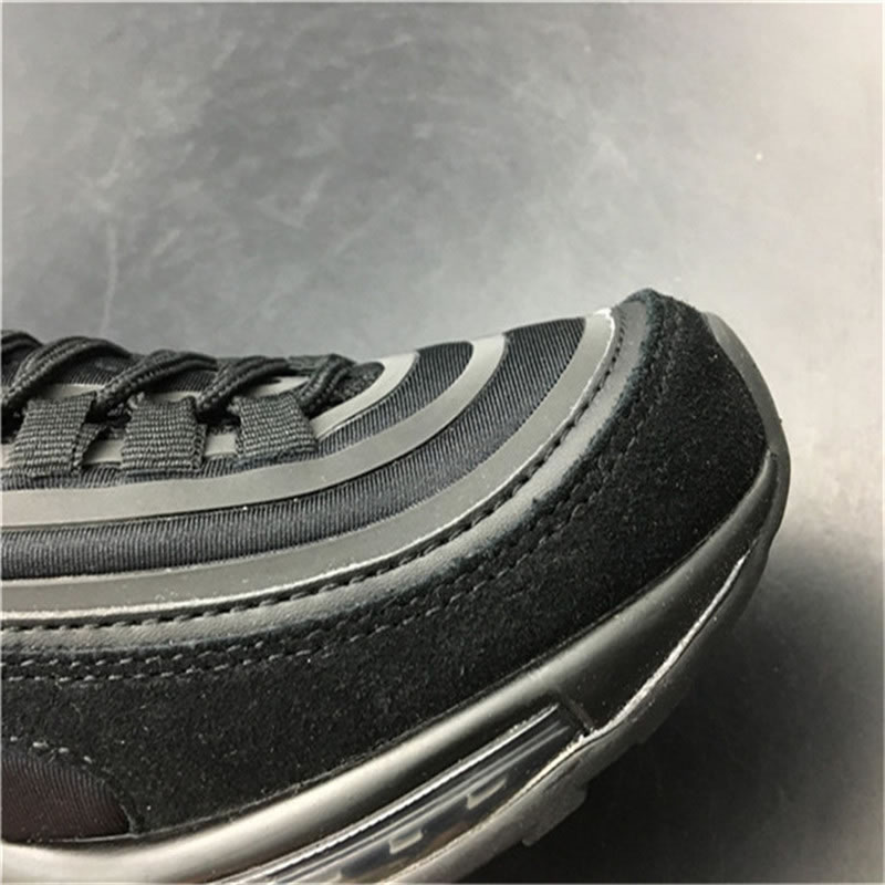 Nike Air Max 97 UL 17 SE Ultra Suede 'Triple Black' Mens Womens Shoes Release Date 924452-001