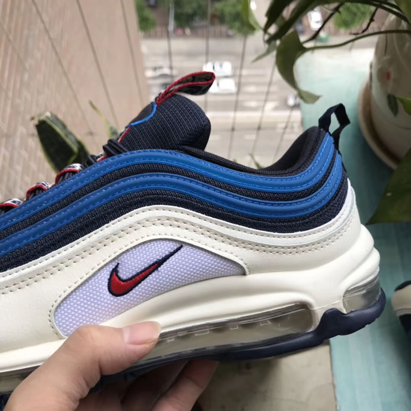 Nike Air Max Plus 97 TT SE Obsidian/Blue/University Red For Sale In Hand Details Image